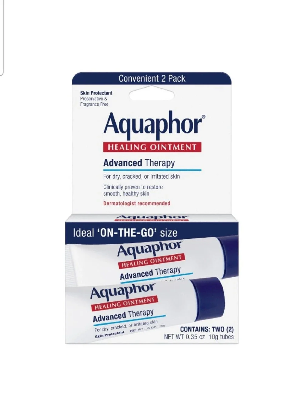 ⭐4/$15 Aquaphor Advanced Therapy Healing Ointment Skin Protectant Tube